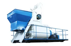 Concrete Mixer with Skip Hoist
